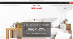 Desktop Screenshot of onlinemegasales.com